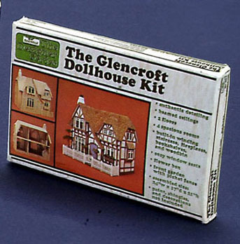 Dollhouse Miniature Dollhouse Kit Box: Glencroft
